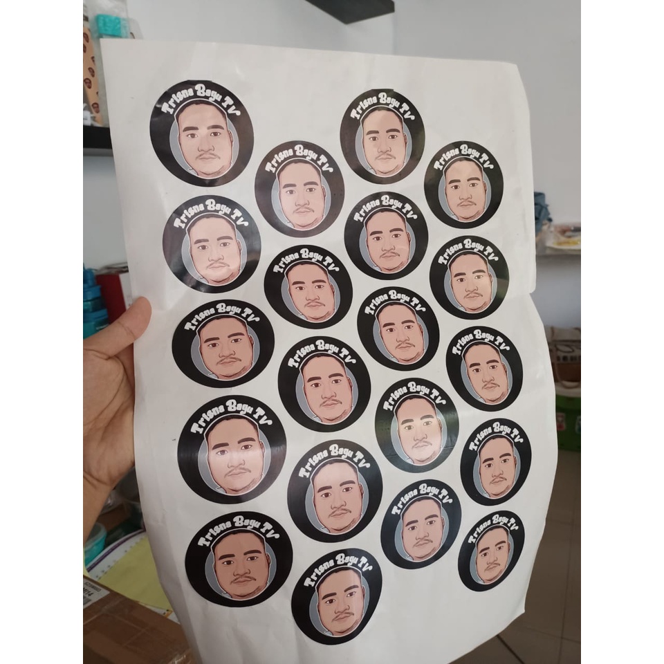

MURAH CETAK STIKER VINYL PUTIH SUSU / STICKER VINYL CUTTING / TANPA CUTTING BEBAS DESIGN