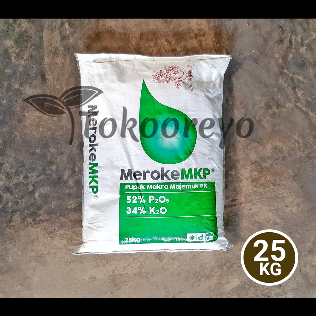 PUPUK MEROKE MKP 25 KG KEMASAN PABRIK VIA CARGO