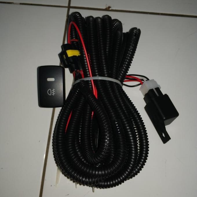 Kabel Set Foglamp H11 H16 H8 Plus Switch Foglamp