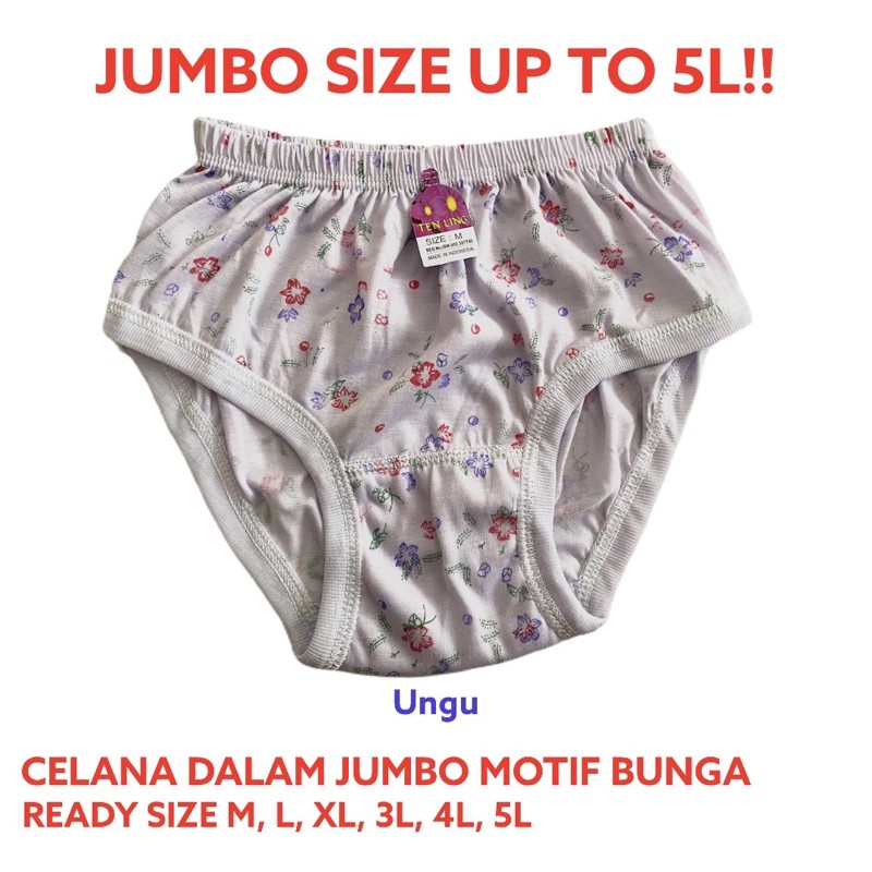 CD Celana Dalam Wanita Jumbo Bigsize Katun Adem Kancut Wanita Sempak Wanita Cawet Celana Dalam Ibu Hamil