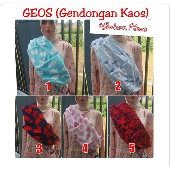 PROMO GEOS Gendongan Kaos Murah berkwalitas