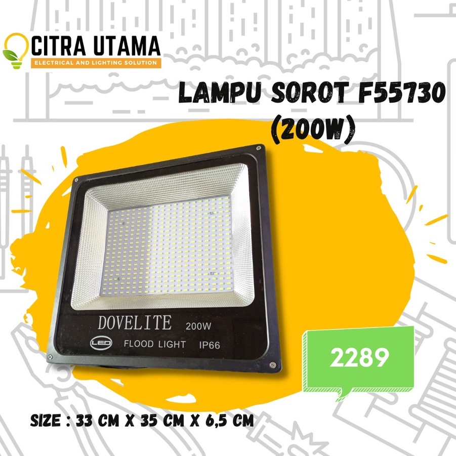 LAMPU SOROT FS5730 200W [W] IP66 K2289