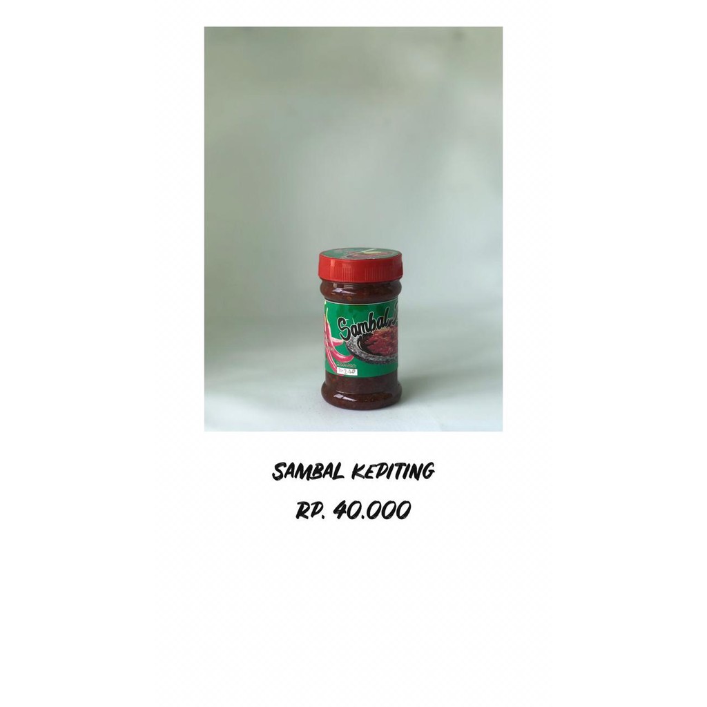

SAMBAL KEPITING