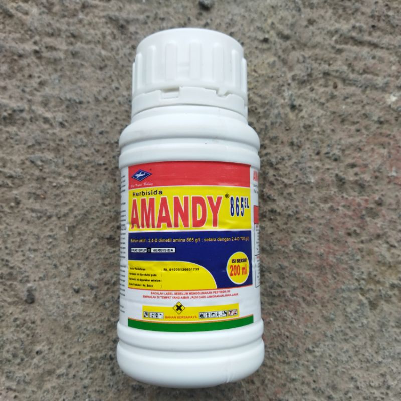 RACUN PEMBUNUH RUMPUT PADA TANAMAN PADI AMANDY 865 SL 200 ML