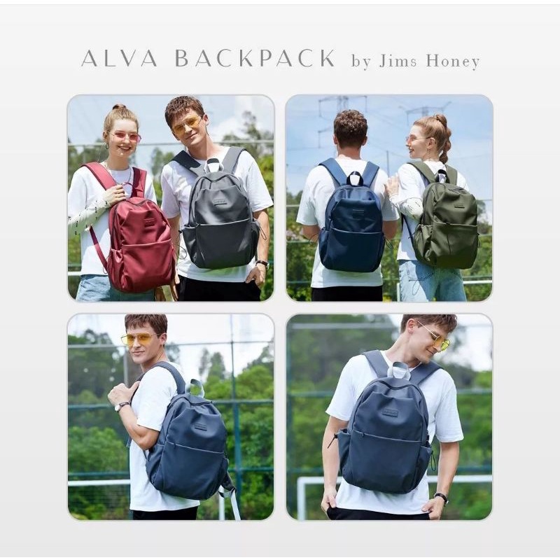 ALVA backpack jims honey, tas ransel jims honey