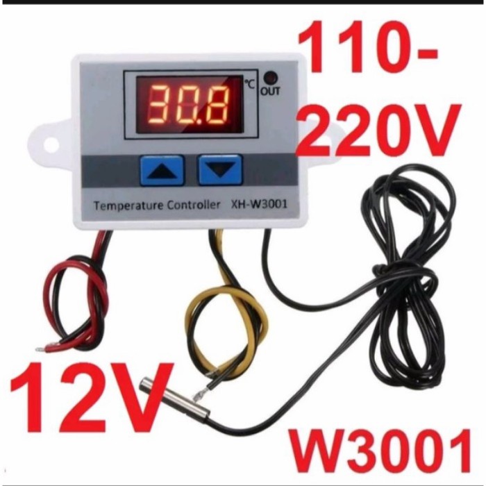 Thermostat Digital AC 220V 1500W XH W3001 Termostat Alat Pengatur Suhu digital untuk mesin tetas telur