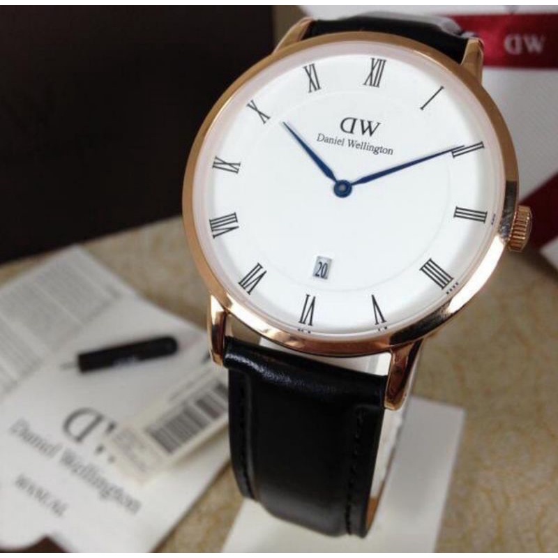 JAM TANGAN PRIA WANITA TYPE DAPPER ROMAWI 34MM & 38MM FULLSET