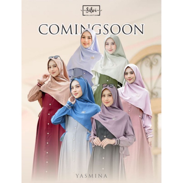 Moslem Ori Gamis Busui Friendly Yasmina By Silvi Collection (Ready Please Cekstok)