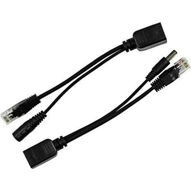 Kabel PoE (Power Over Ethernet) Passive PoE Injector Splitter