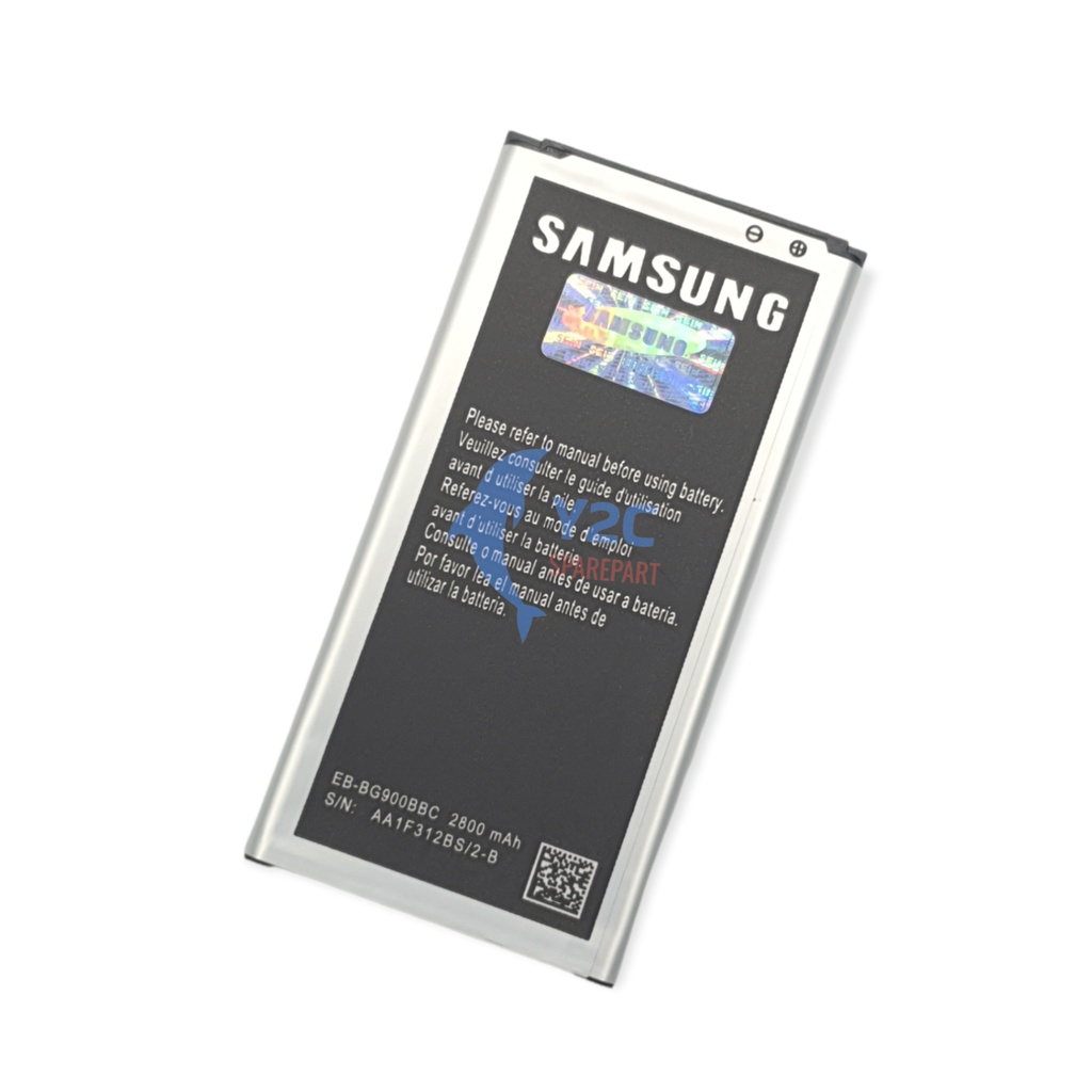 BATERAI SAMSUNG GALAXY S5 / G900 / G900F / EB-BG900BBC ORIGINAL OEM / BATRE / BATERE / BATRAI / BATREI / BATU