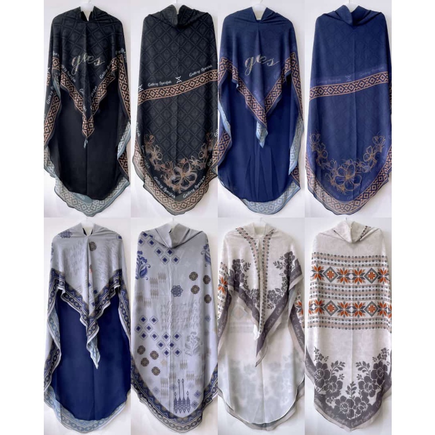 KHIMAR GEES BY GALLERY SYARIFAH (tanyakan stok)