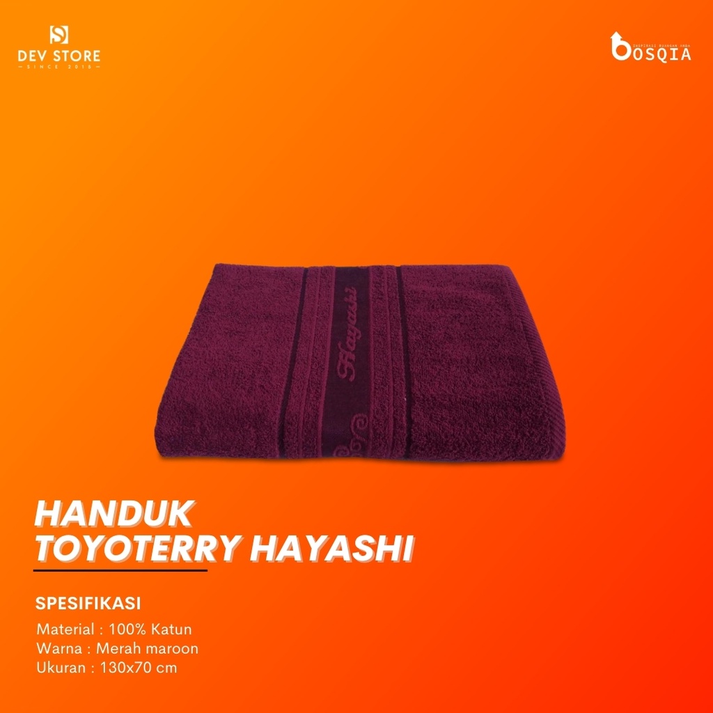 Handuk Toyoterry hayashi