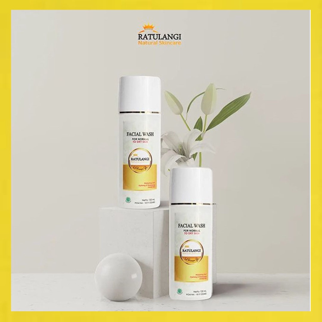 Sabun Kulit Kering Dry Ratulangi Natural Skincare Facial Wash Dry