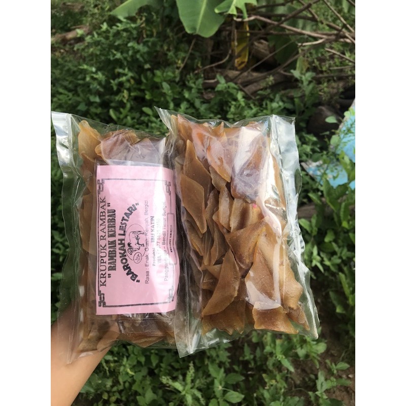 

Krupuk Rambak BAROKAH LESTARI Kulit Kerbau Super Mentah
