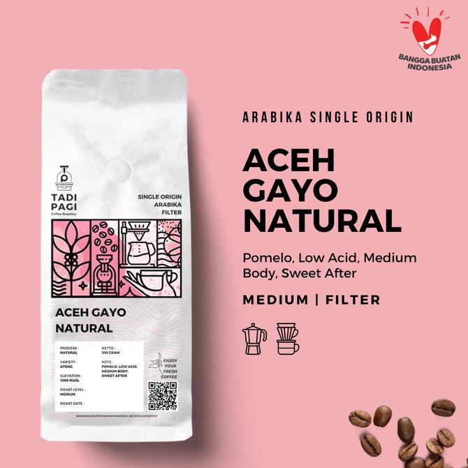 

[ COD ] Arabika Gayo Natural 200 gr Roast Bean Coffee - Kopi biji matang PROMO Kode 1442