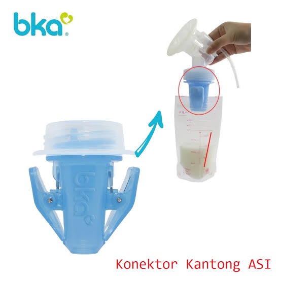 BKA konektor Kantung Asi Pumping Praktis wide neck pompa asi