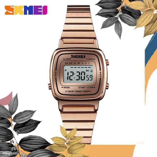 COD/ORI/FREEONGKIR SKMEI Jam Tangan Digital Wanita - 1252