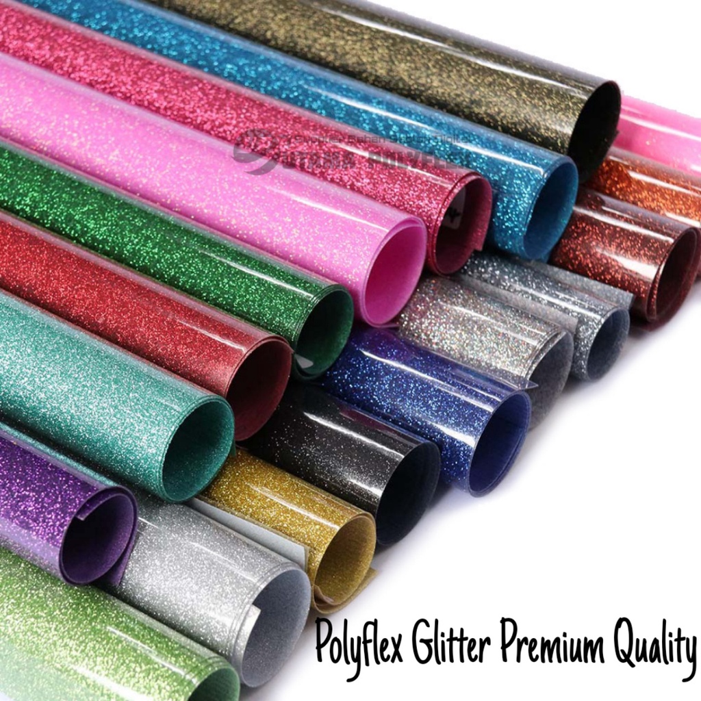 

HJK Polyflex Glitter Korea / Poliflex Gliter / Polyflek Best Quality