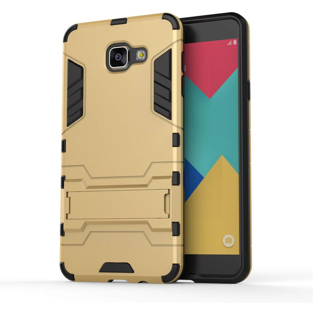 PROMO CUCI GUDANG Case KICKSTAND (GOLD) Robot Armor HARDCASE -ALL TYPE