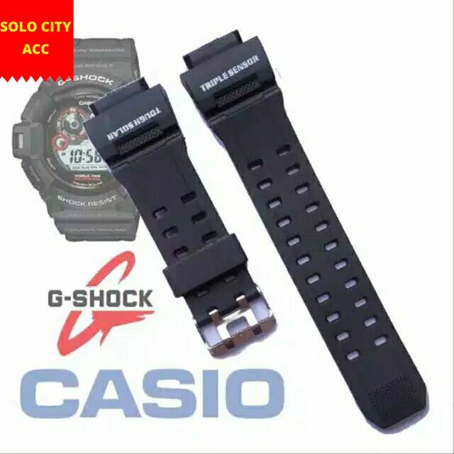Tali Strap Jam Tangan Casio GW-9400 GW9400 Rubber Jam GW9400