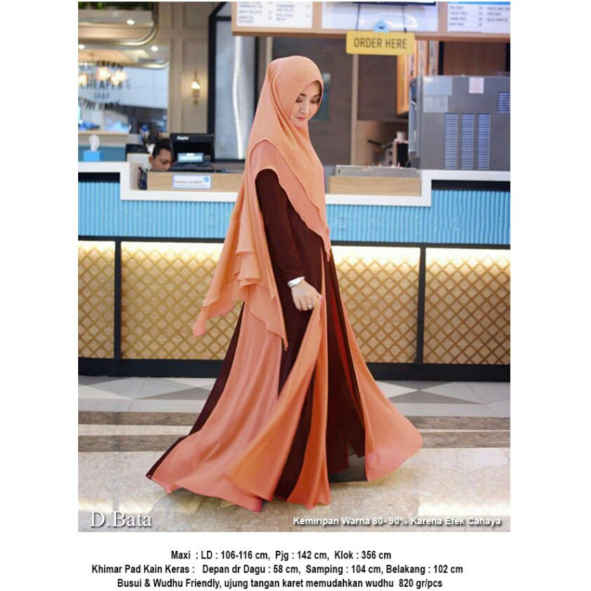 ORIGINAL GAMIS SYARI AURELIA / GAMIS SYARI SERAGAMAN MEWAH