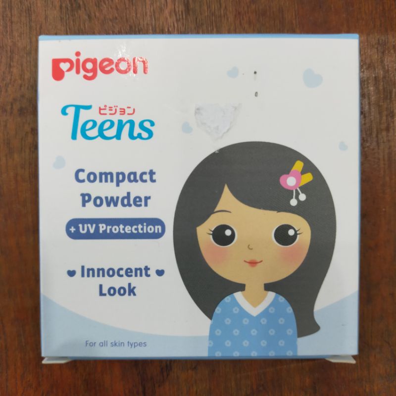 pigeon teens compact powder innocent look 14g (dulunya hypoallergenic)