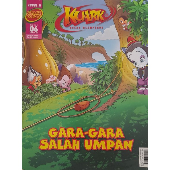 Majalah/Komik Sains Kuark Preloved Murah