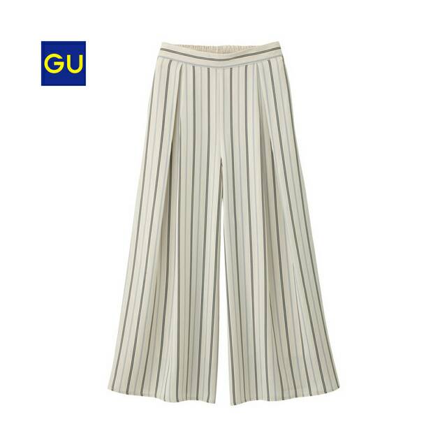 UNIQLO GU KULOT STRIPE