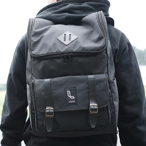 STRUGGLE BLACK |ManNeedMe x URBAN| Tas Ransel Pria Wanita Punggung Backpack ORIGNAL