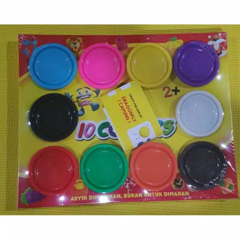 Fun doh 10pcs colors 28004