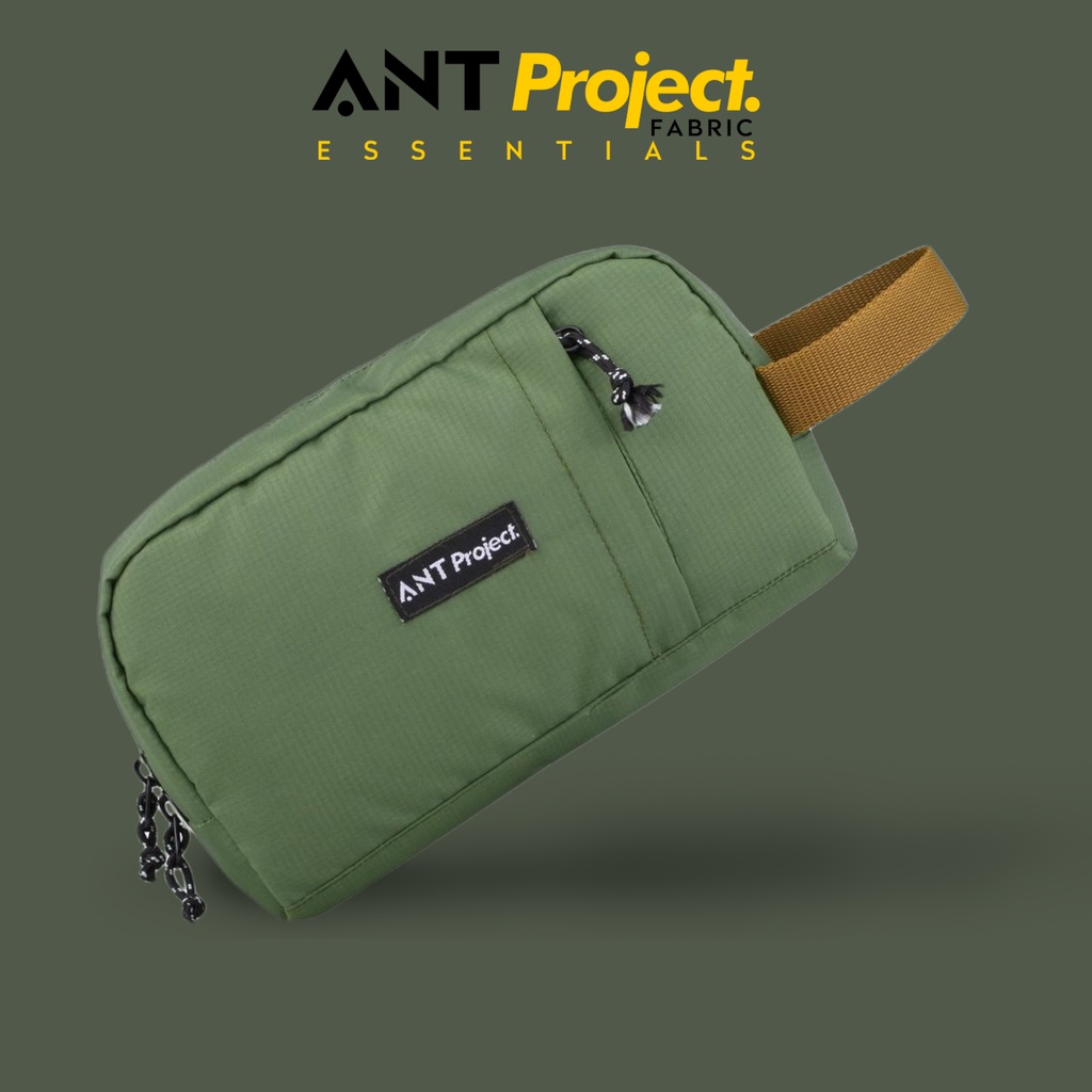 ANT PROJECT - Pouch Roaster - Doppkit - Olive - Clucth Storage Bag