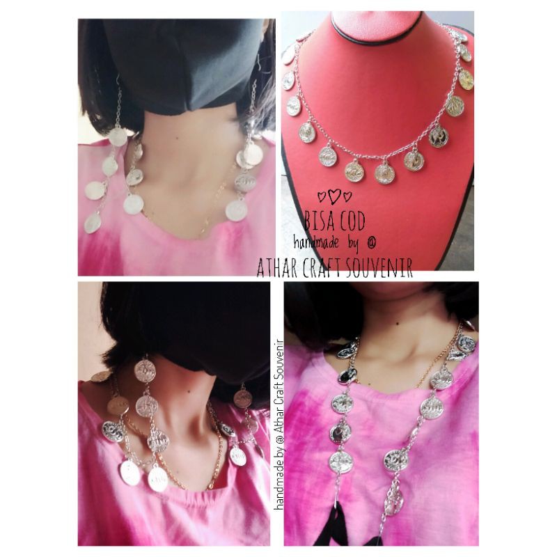 Kalung Strap Masker Tali Gantungan Masker Kekinian / Aksesoris new normal / Kalung Masker Rantai COD