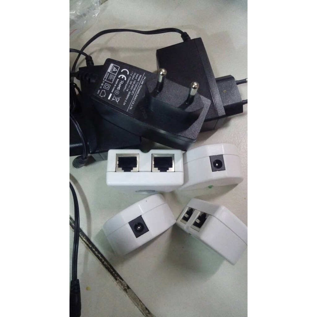 poe passive + adaptor 12v 1a tp Link