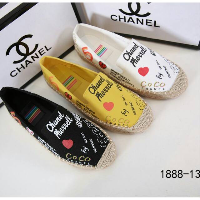 Restock 
*Chanel Coco x Pharrell Limited Edition Espadrilles #1888-13A*