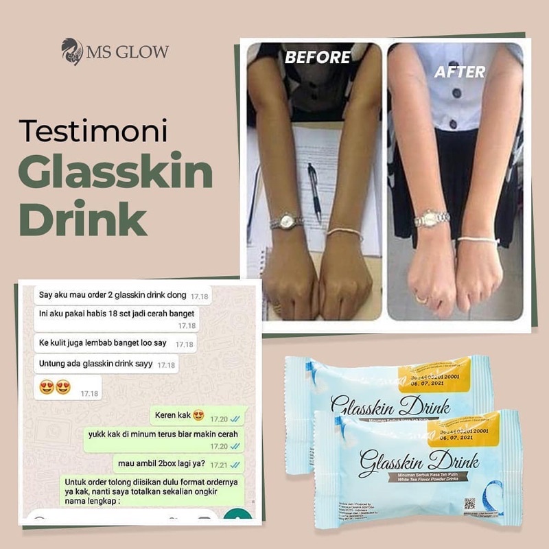 Original GLASS SKIN DRINK MS GLOW