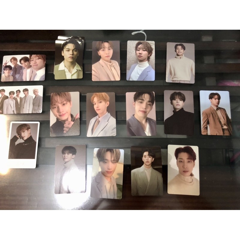 SHARING TRADING CARD SEVENTEEN INCOMPLETE WONWO MINGYU DINO VERNON