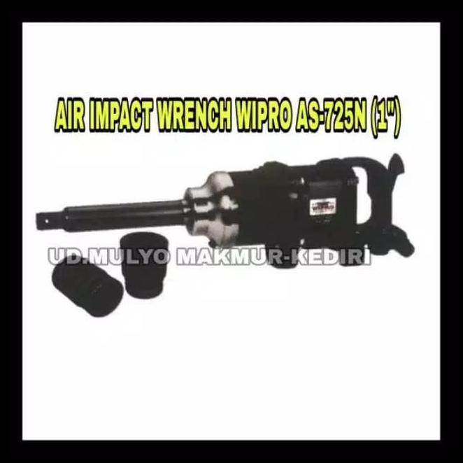 Wipro 1 Inch Air Impact Wrench As-725B - Alat Buka Baut