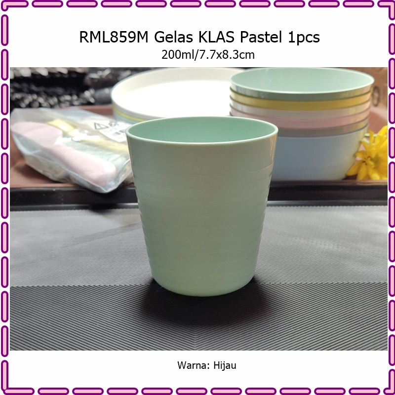 [1pcs] RML859M Gelas Anak KLAS Pastel