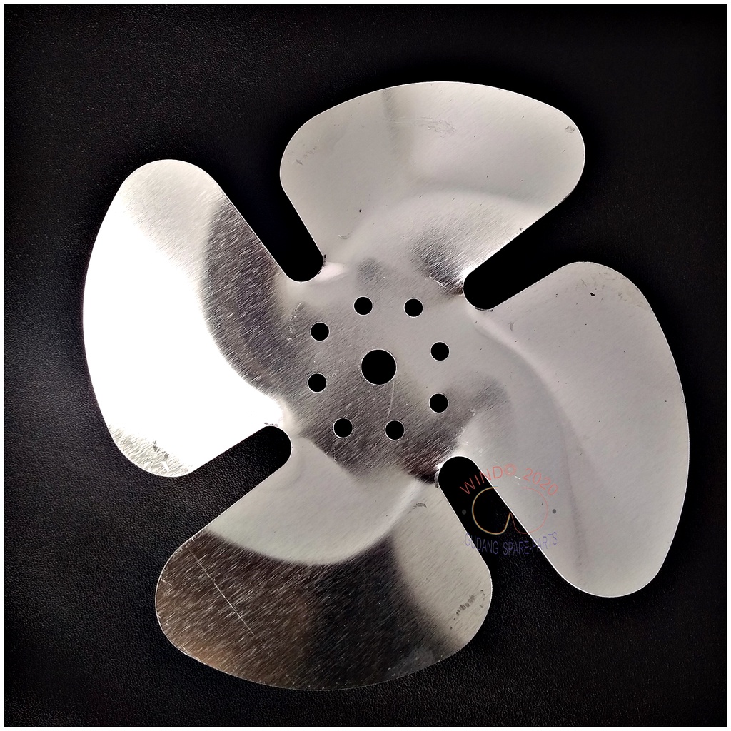 DAUN KIPAS FAN | FAN KIPAS ALUMUNIUM 19 cm DAN 12.5 CM | BLADE CONDENSOR 10watt | FAN CONDENSOR