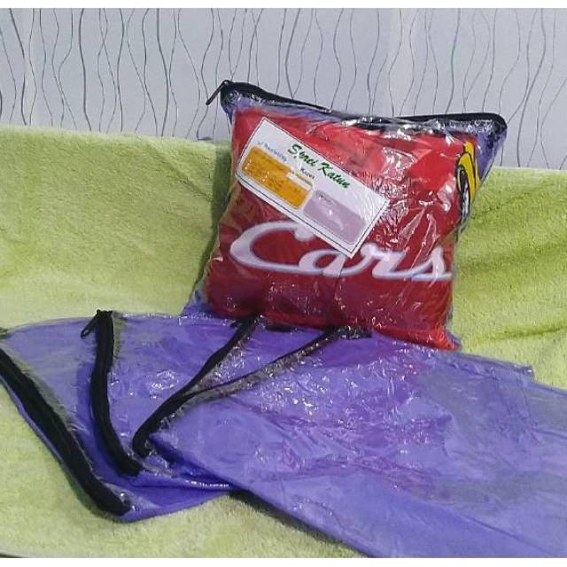 Mika packing tas 28x33 spun TANPA TALI bungkus sprei plastik resleting