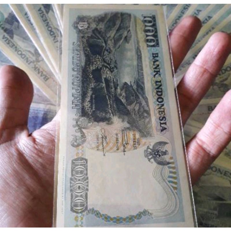 uang kuno 1000 rupiah 1992