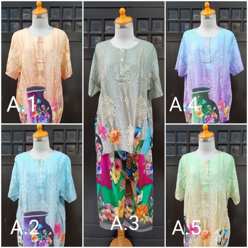 Stelan KUDA MAS Celana panjang lengan pendek LD 120