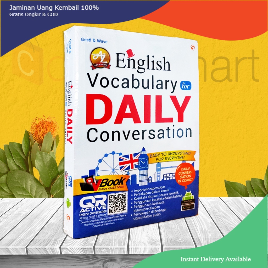 Jual BUKU BELAJAR BAHASA INGGRIS: ENGLISH VOCABULARY ...