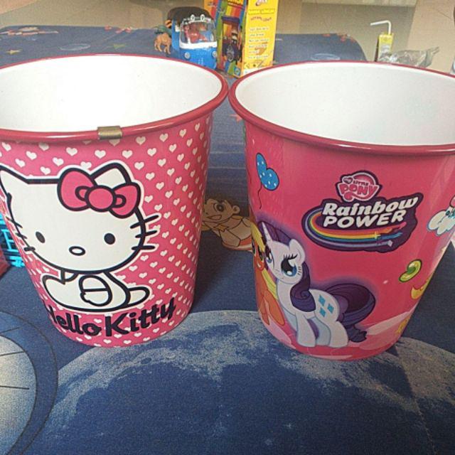Tong Sampah Karakter Kartu  / Souvenir Ulang Tahun /  Frozen / Tsumtsum / Pony /mickey / Hello Kitty