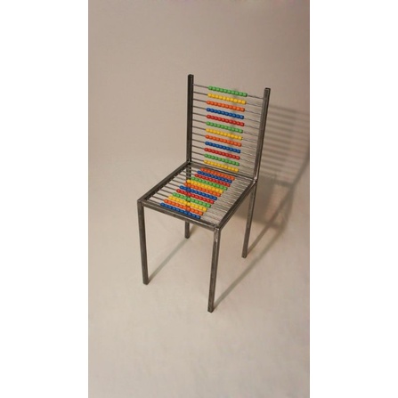 chair art - kursi besi vintage - kursi bar - kursi kafe