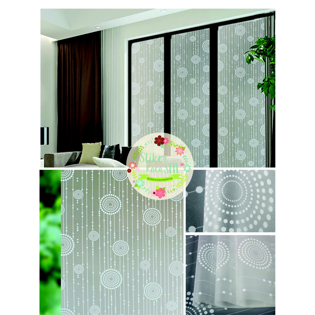 

STICKER KACA MOTIF M019