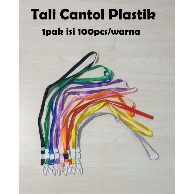 Jual Tali Name Tag Cantol Plastik Import (100 Pcs) Indonesia