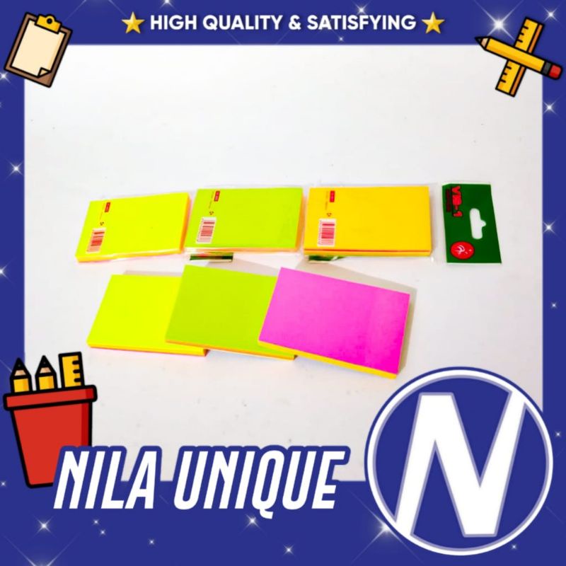 

STICKY NOTES / MEMO VIS 1 UKURAN 76mm x 51mm