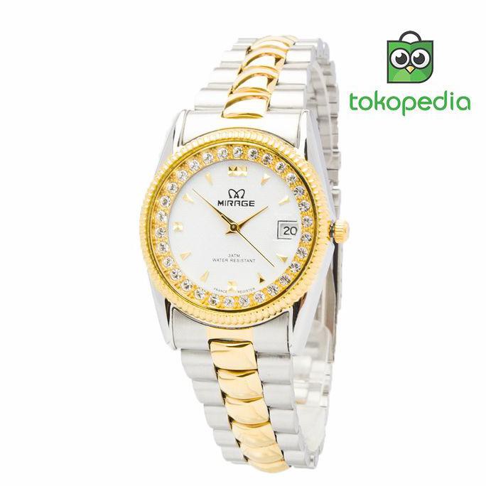 Mirage Jam Tangan Wanita Rx Comb Silver/Gold/White