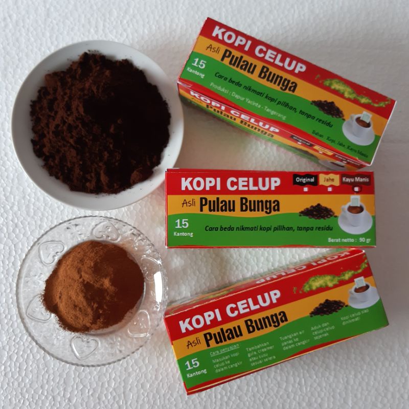 

Kopi Celup asli Pulau Bunga VARIAN KOPI KAYUMANIS